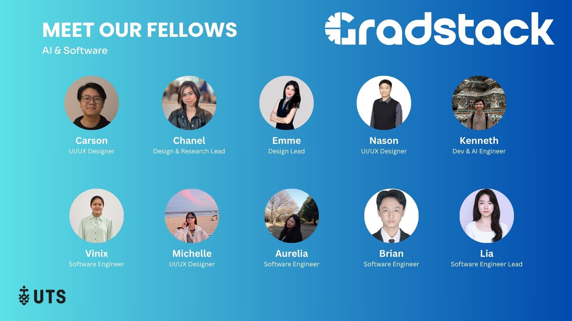 GradStack AI与软件Fellowship团队成员介绍
